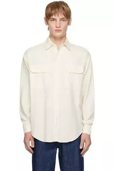 Белая хлопковая рубашка Viyella Work Shirt YLVE