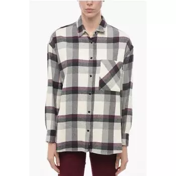 Белая хлопковая рубашка Woolrich, White