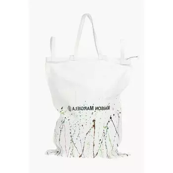 Белая хлопковая сумка-тоут Maison Margiela, White