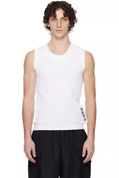 Белая игрушечная майка ABRA