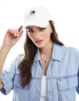 Белая кепка с нашивкой Tommy Jeans Modern