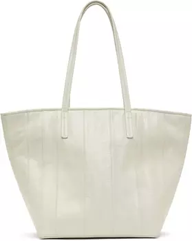 Белая клубная сумка-тоут BY FAR