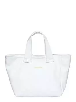 Белая кожаная сумка Roberta M, белый