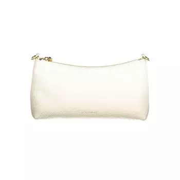 Белая кожаная сумочка Coccinelle, белый