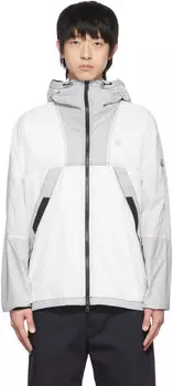 Белая куртка дои Moncler