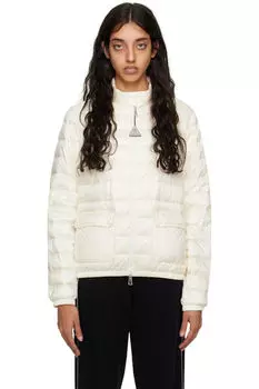 Белая куртка Lans Down Moncler