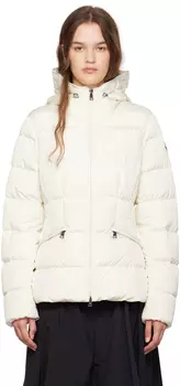 Белая куртка-пуховик Avoce Moncler