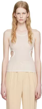 Белая майка David Maiden Name