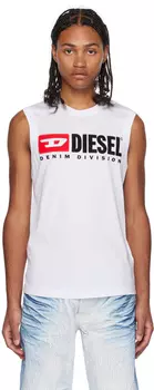 Белая майка Diesel T-Isco-Div