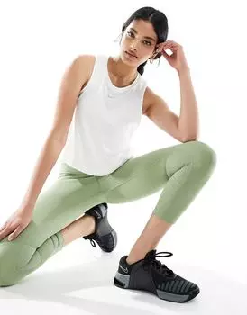 Белая майка Nike Dri-Fit Nike