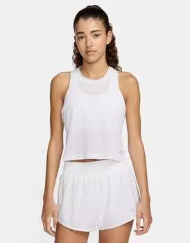 Белая майка с дышащей сеткой Nike One Training Dri-Fit Nike