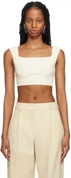 Белая майка Sportmax Fulmine