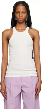 Белая майка Sportmax Panetto