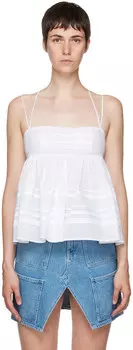 Белая майка Тео Staud