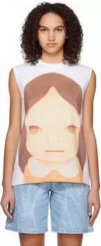 Белая майка Twins I Stella McCartney
