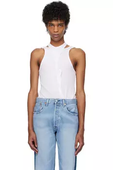 Белая майка Twintank Bless