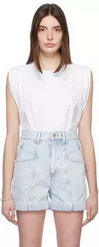 Белая майка Zutti Isabel Marant