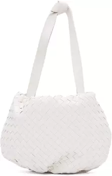 Белая маленькая сумка \The Bulb\"" Bottega Veneta
