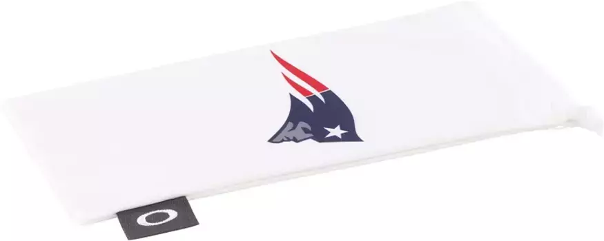 Белая микросумка для солнцезащитных очков Oakley New England Patriots