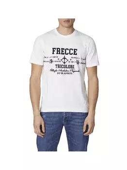 Белая мужская футболка Aeronautica Militare