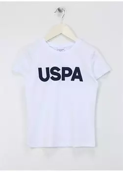 Белая мужская футболка GEARTKIDSIY024 U.S. Polo Assn., белый