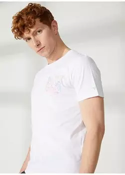 Белая мужская футболка с круглым вырезом FM23S26TGWHITE Fred Mello, белый