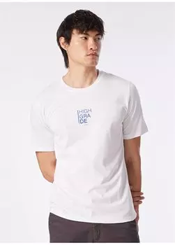 Белая мужская футболка с круглым вырезом JORKYLER TEE SS CREW NECK EXC Jack & Jones, белый