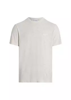 Белая мужская футболка с круглым вырезом K10K112509YAH Calvin Klein, белый