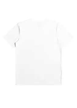 Белая мужская футболка с круглым вырезом Quiksilver