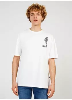 Белая мужская футболка с круглым вырезом с принтом TC 9020 The Crow, белый