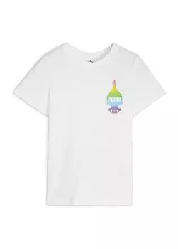 Белая мужская футболка с принтом 62481602-PUMA X TROLLS Футболка Puma, белый