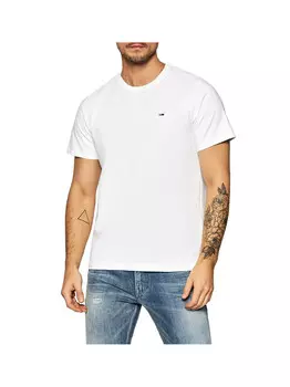 Белая мужская футболка Tommy Jeans