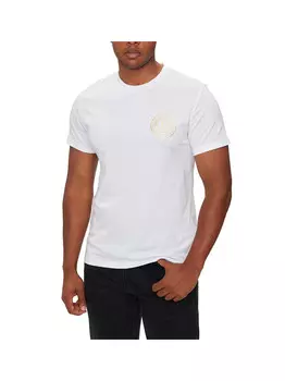 Белая мужская футболка Versace Jeans
