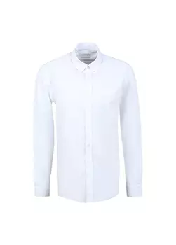 Белая мужская рубашка Slim Fit с классическим воротником Network