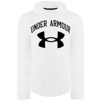 Белая мужская толстовка с большим логотипом Competitor Under Armour, белый