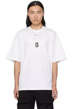 Белая надпись «Off» на футболке Off-White