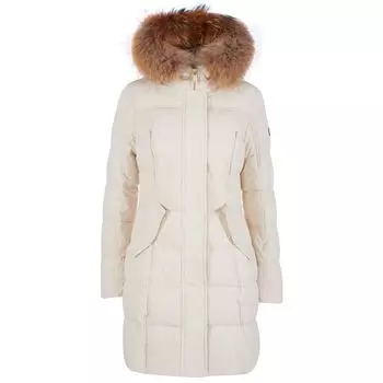 Белая нейлоновая куртка Zee Lane