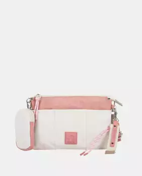 Белая нейлоновая женская сумка через плечо Ventis