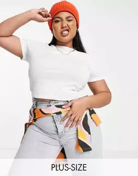 Топ COLLUSION Plus, белый