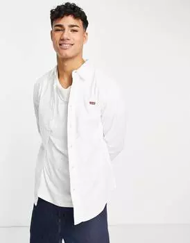Белая оксфордская рубашка Levi's с небольшим логотипом
