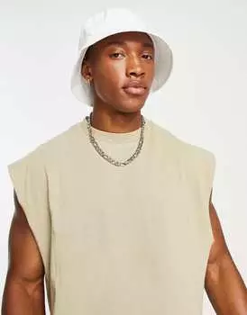 Белая панама ASOS DESIGN