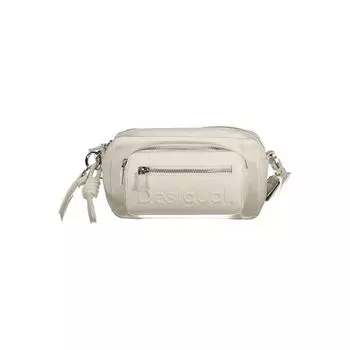 Белая полиэтиленовая сумка Desigual