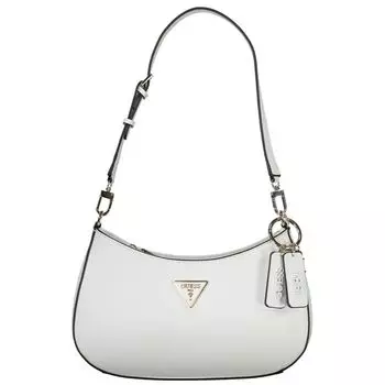 Белая полиэтиленовая сумка Guess Shoes