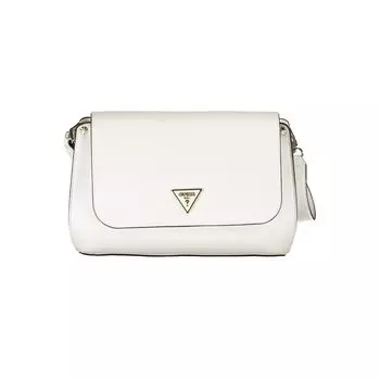 Белая полиэтиленовая сумка Guess Shoes