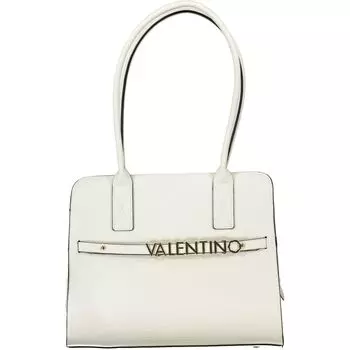Белая полиэтиленовая сумка Valentino Bags