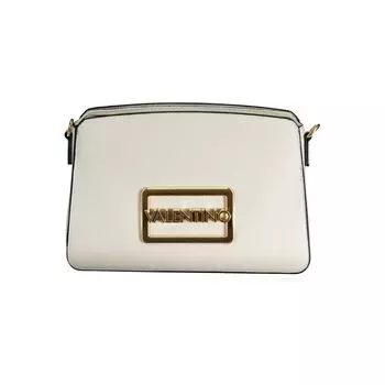 Белая полиэтиленовая сумка Valentino Bags, белый