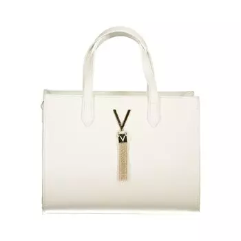 Белая полиэтиленовая сумка Valentino Bags, White