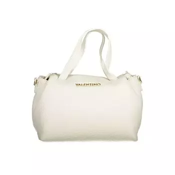Белая полиэтиленовая сумка Valentino Bags, White