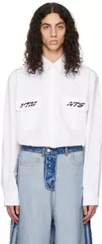 Белая полицейская рубашка VTMNTS