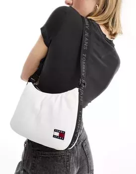 Белая повседневная сумка через плечо Tommy Jeans
